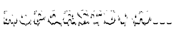 Putrid Shadow Font LOWERCASE