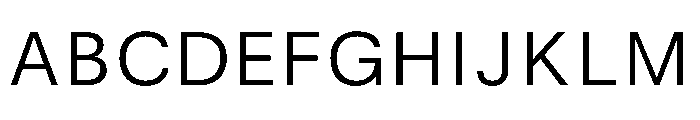 Publica Regular Instance Font UPPERCASE