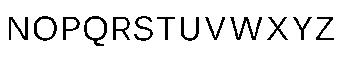 Publica Regular Instance Font UPPERCASE