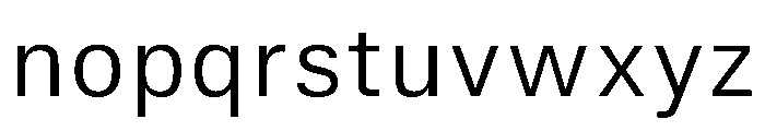 Publica Regular Instance Font LOWERCASE