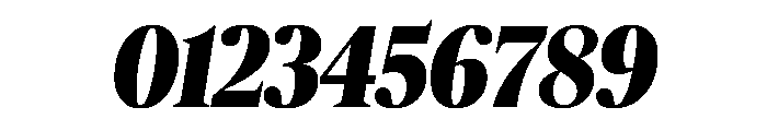 Publico Banner Condensed Black Italic Font OTHER CHARS