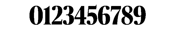 Publico Banner Condensed Bold Font OTHER CHARS
