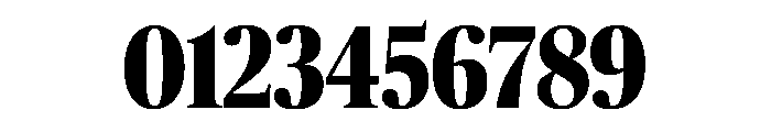 Publico Banner Condensed Extrabold Font OTHER CHARS