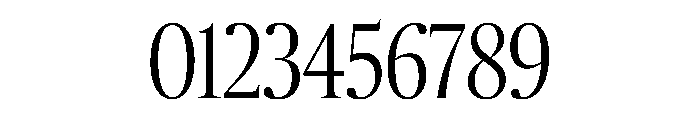 Publico Banner Condensed Light Font OTHER CHARS