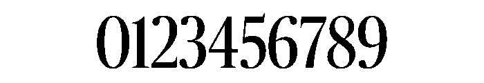 Publico Banner Condensed Roman Font OTHER CHARS