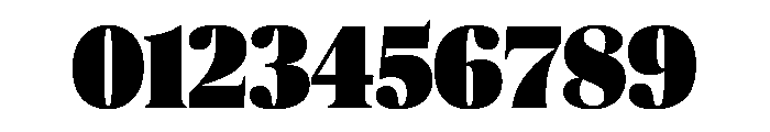 Publico Banner Condensed Ultra Font OTHER CHARS