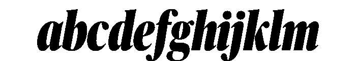 Publico Banner X Condensed Black Italic FONT