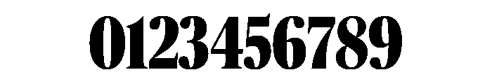Publico Banner X Condensed Black Font OTHER CHARS
