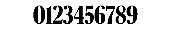 Publico Banner X Condensed Bold Font OTHER CHARS