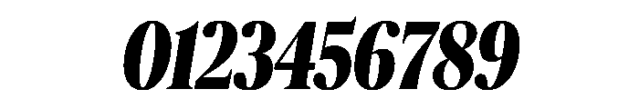 Publico Banner X Condensed Extrabold Italic Font OTHER CHARS