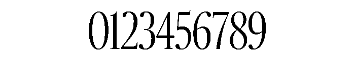 Publico Banner X Condensed Light Font OTHER CHARS