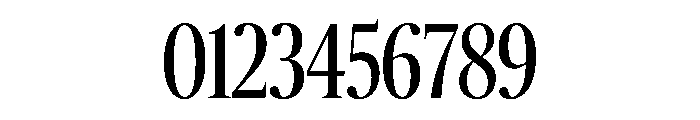 Publico Banner X Condensed Roman Font OTHER CHARS