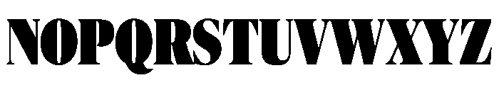 Publico Banner X Condensed Ultra Font UPPERCASE