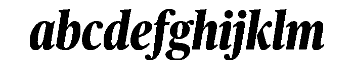 Publico Headline Condensed Extrabold Italic FONT