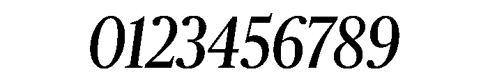 Publico Headline Condensed Italic Font OTHER CHARS