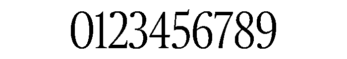 Publico Headline Condensed Light Font OTHER CHARS