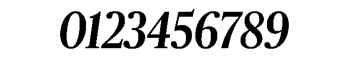 Publico Headline Condensed Medium Italic Font OTHER CHARS