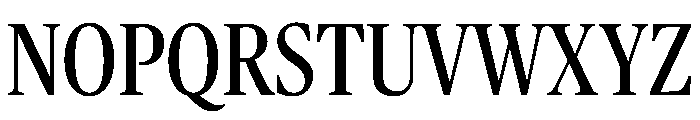 Publico Headline Condensed Roman Font UPPERCASE