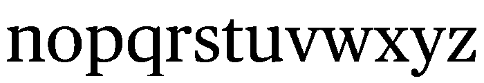 Publico Text Roman Font LOWERCASE