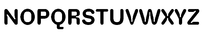 Puget Regular Font UPPERCASE