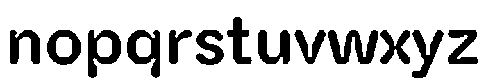 Puget Regular Font LOWERCASE