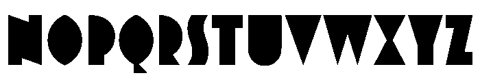 Pugliese Regular Font LOWERCASE