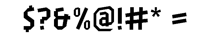 Puma 2012 Font OTHER CHARS