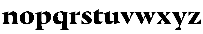 Punta Black Font LOWERCASE
