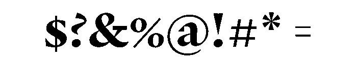 Punta Bold Font OTHER CHARS