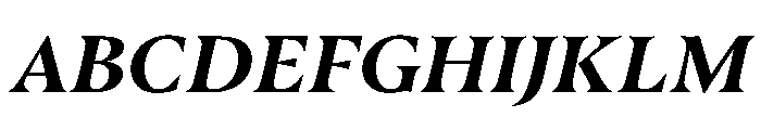 Punta BoldItalic Font UPPERCASE
