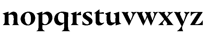 Punta Bold Font LOWERCASE