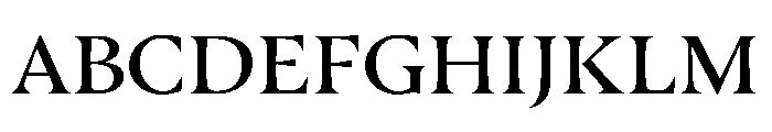 Punta Medium Font UPPERCASE