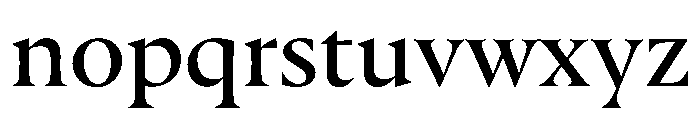 Punta Medium Font LOWERCASE