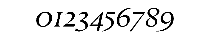 Punta RegularItalic Font OTHER CHARS