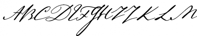 Pushkin Script High Font UPPERCASE