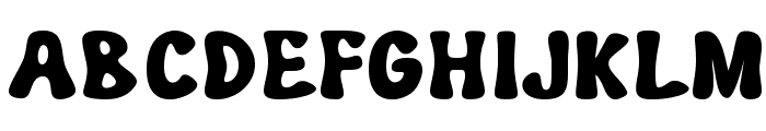 PudgyBold Font UPPERCASE