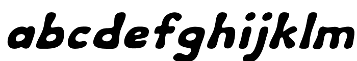 PudgyItalic Font LOWERCASE