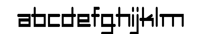 Pullor-CondensedRegular Font LOWERCASE