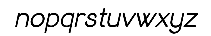 Puppy-BoldItalic Font LOWERCASE