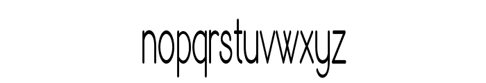 Puppy-ExtracondensedRegular Font LOWERCASE