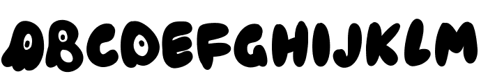 PWHaunted Font UPPERCASE