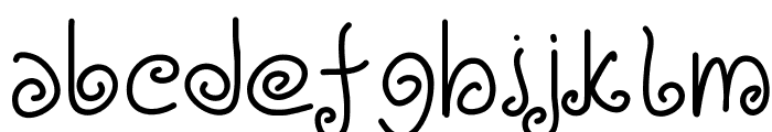 PWLoops Font LOWERCASE