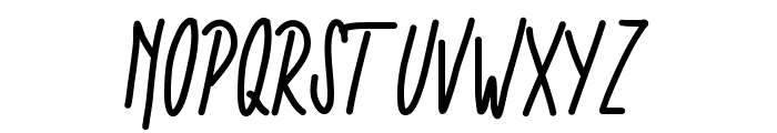 PWNarrow Font UPPERCASE