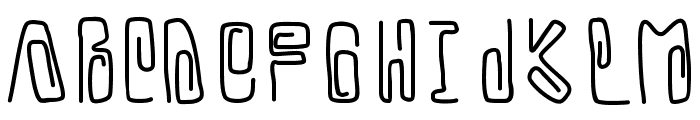 PWTrombone Font UPPERCASE