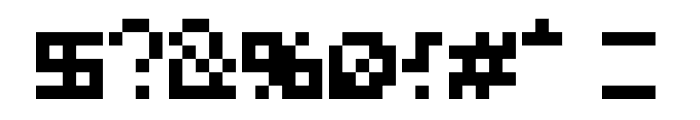 PXFXDisco Font OTHER CHARS