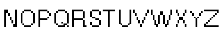 Pxlvetica Font UPPERCASE