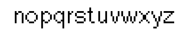 Pxlvetica Font LOWERCASE
