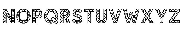 Pycno Regular Font LOWERCASE