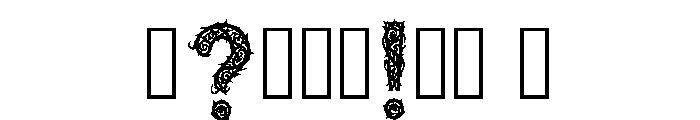 Pyriel Regular Font OTHER CHARS
