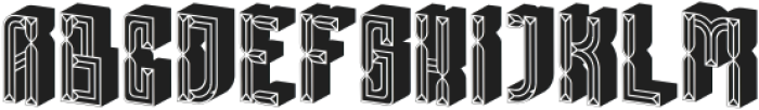 Pyra Maze Five otf (400) Font LOWERCASE